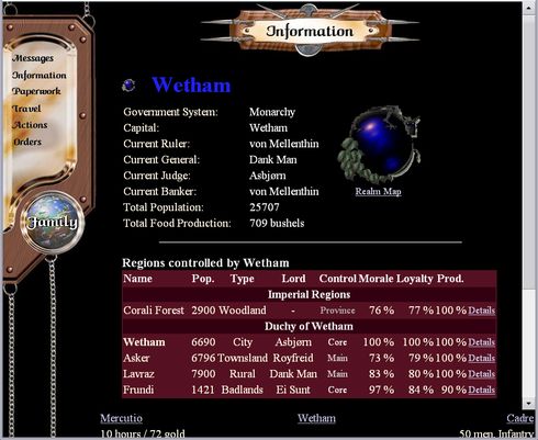 Your Realm Information Screen